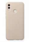Mey İthalat®  Huawei P Smart 2019 Kılıf Nano içi Kadife Silikon - Pudra