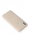 Mey İthalat®  Huawei P Smart 2019 Kılıf Nano içi Kadife Silikon - Pudra