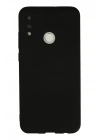 Mey İthalat®  Huawei P Smart 2019 Kılıf Nano içi Kadife Silikon - Siyah