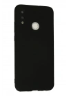 Mey İthalat®  Huawei P Smart 2019 Kılıf Nano içi Kadife Silikon - Siyah