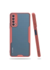 Mey İthalat®  Huawei P Smart 2021 Kılıf Platin Silikon - Pembe