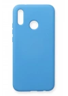 Mey İthalat®  Huawei P20 Lite Kılıf Nano içi Kadife Silikon - Mavi