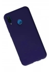 Mey İthalat®  Huawei P20 Lite Kılıf Nano içi Kadife Silikon - Mor