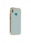 Mey İthalat®  Huawei P20 Lite Kılıf Volet Silikon - Açık Yeşil