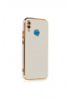 Mey İthalat®  Huawei P20 Lite Kılıf Volet Silikon - Beyaz