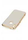 Mey İthalat®  Huawei P20 Lite Kılıf Volet Silikon - Beyaz