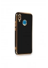 Mey İthalat®  Huawei P20 Lite Kılıf Volet Silikon - Siyah
