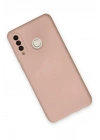 Mey İthalat®  Huawei P30 Lite Kılıf Nano içi Kadife Silikon - Pudra
