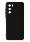 Mey İthalat®  Huawei P40 Kılıf First Silikon - Siyah