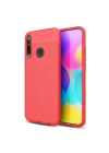 Mey İthalat®  Huawei P40 Lite E Kılıf Auto Focus Kapak - Kırmızı
