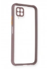 Mey İthalat®  Huawei P40 Lite Kılıf Miami Şeffaf Silikon - Açık Mor