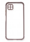 Mey İthalat®  Huawei P40 Lite Kılıf Miami Şeffaf Silikon - Açık Mor