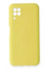 Mey İthalat®  Huawei P40 Lite Kılıf Nano içi Kadife Silikon - Sarı