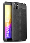 Mey İthalat®  Huawei Y5P Kılıf Auto Focus Kapak - Siyah