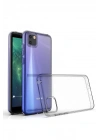 Mey İthalat®  Huawei Y5P Kılıf Lüx Şeffaf Silikon - Şeffaf
