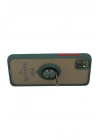 Mey İthalat®  Huawei Y5P Kılıf Montreal Yüzüklü Silikon Kapak - Yeşil
