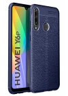 Mey İthalat®  Huawei Y6P Kılıf Auto Focus Kapak - Lacivert