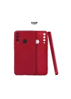 Mey İthalat®  Huawei Y6P Kılıf First Silikon - Bordo
