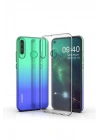 Mey İthalat®  Huawei Y6P Kılıf Lüx Şeffaf Silikon - Şeffaf