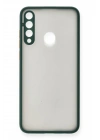 Mey İthalat®  Huawei Y6P Kılıf Montreal Silikon Kapak - Yeşil