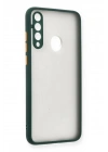 Mey İthalat®  Huawei Y6P Kılıf Montreal Silikon Kapak - Yeşil