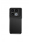 Mey İthalat®  İnfinix GT 20 Pro Kılıf Auto Focus Karbon Kapak - Siyah