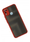 Mey İthalat®  İnfinix Hot 10 Play Kılıf Montreal Silikon Kapak - Kırmızı