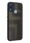 Mey İthalat®  İnfinix Hot 10 Play Kılıf Montreal Silikon Kapak - Lacivert