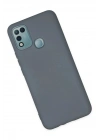Mey İthalat®  İnfinix Hot 10 Play Kılıf Nano içi Kadife Silikon - Gri