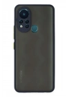 Mey İthalat®  İnfinix Hot 11s Kılıf Montreal Silikon Kapak - Lacivert