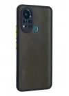 Mey İthalat®  İnfinix Hot 11s Kılıf Montreal Silikon Kapak - Lacivert