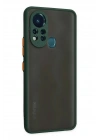 Mey İthalat®  İnfinix Hot 11s Kılıf Montreal Silikon Kapak - Yeşil