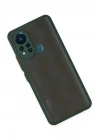 Mey İthalat®  İnfinix Hot 11s Kılıf Montreal Silikon Kapak - Yeşil