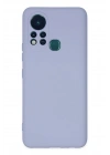 Mey İthalat®  İnfinix Hot 11s Kılıf Nano içi Kadife Silikon - Lila
