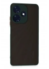 Mey İthalat®  İnfinix Hot 30 4G Kılıf Montreal Silikon Kapak - Yeşil