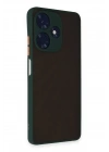 Mey İthalat®  İnfinix Hot 30 4G Kılıf Montreal Silikon Kapak - Yeşil