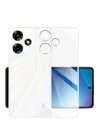 Mey İthalat®  İnfinix Hot 30i Kılıf Lüx Şeffaf Silikon