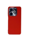Mey İthalat®  İnfinix Hot 40i Kılıf First Silikon - Kırmızı