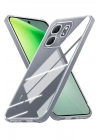 Mey İthalat®  İnfinix Smart 9 Kılıf Lüx Şeffaf Silikon