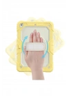 Mey İthalat®  iPad 10.2 (7.nesil) Kılıf Strap New Tablet Kapak - Sarı