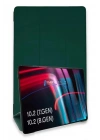 Mey İthalat®  iPad 10.2 (7.nesil) Kılıf Tablet Smart Kılıf - Koyu Yeşil