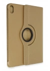 Mey İthalat®  iPad 2022 10.9 (10.nesil) Kılıf 360 Tablet Deri Kılıf - Gold