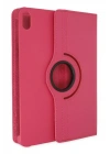 Mey İthalat®  iPad 2022 10.9 (10.nesil) Kılıf 360 Tablet Deri Kılıf - Pembe