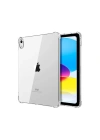 Mey İthalat®  iPad 2022 10.9 (10.nesil) Kılıf Anti Shock Tablet Silikon - Şeffaf