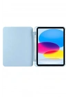 Mey İthalat®   iPad 2022 10.9 (10.nesil) Kılıf Kalemlikli Mars Tablet Kılıfı - Mavi