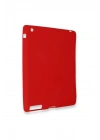 Mey İthalat®  iPad 4 9.7 Kılıf Evo Tablet Silikon - Kırmızı