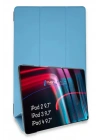 Mey İthalat®  iPad 4 9.7 Kılıf Tablet Smart Kılıf - Mavi