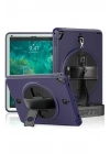 Mey İthalat®  iPad 5 Air 9.7 Kılıf Strap-C Otterbox Tablet Kapak - Lacivert