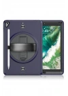 Mey İthalat®  iPad 5 Air 9.7 Kılıf Strap-C Otterbox Tablet Kapak - Lacivert