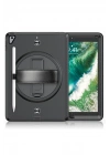 Mey İthalat®  iPad 5 Air 9.7 Kılıf Strap-C Otterbox Tablet Kapak - Siyah